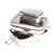  Ecolunchbox Three- In- One Stainless Bento Box Set - Contents